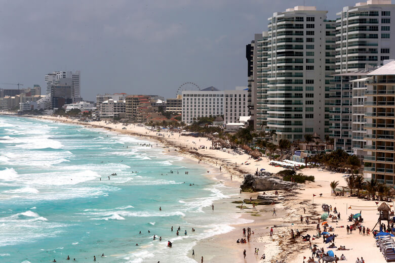 México fue el primer destino turístico de los estadounidenses en 2021