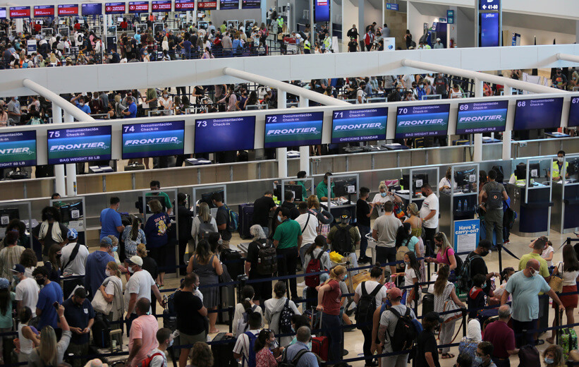 Madrid y Cancún, entre aeropuertos más utilizados para viajes internacionales