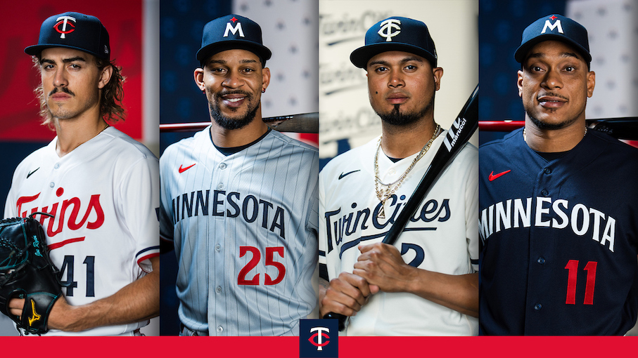 NUEVOS UNIFORMES DE LOS TWINS INSPIRADOS EN EL PASADO, CONSTRUIDOS